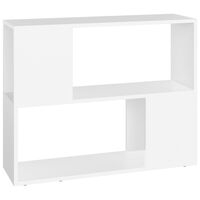 vidaXL fehér szerelt fa TV-szekrény 80 x 24 x 63 cm