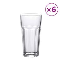 vidaXL 6 db söröspohár 475 ml