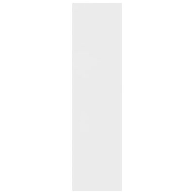 vidaXL fehér szerelt fa könyvszekrény/térelválasztó 155 x 24 x 160 cm