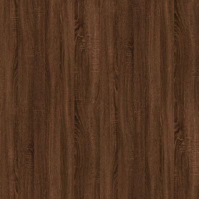 vidaXL barna tölgyszínű szerelt fa dohányzóasztal 60x44,5x45 cm