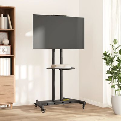 vidaXL görgős TV-állvány 32"-70" képernyőhöz max VESA 600x400 mm 60 kg