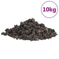 vidaXL fekete vulkanikus kőzetek 1-2 cm 10 kg