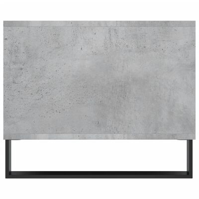 vidaXL betonszürke szerelt fa dohányzóasztal 102 x 50 x 40 cm