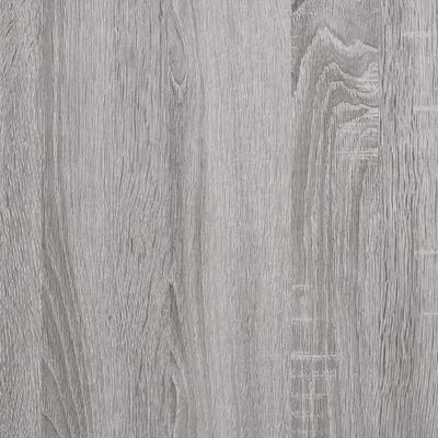 vidaXL szürke sonoma színű szerelt fa dohányzóasztal 90 x 90 x 28 cm