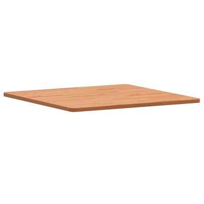 vidaXL tömör bükkfa négyzet alakú asztallap 60 x 60 x 1,5 cm