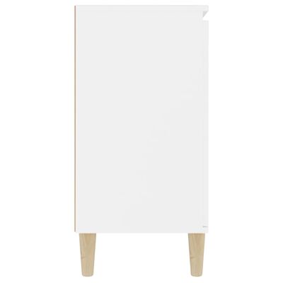 vidaXL fehér szerelt fa tálalószekrény 101 x 35 x 70 cm