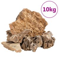 vidaXL 10 kg barna sárkánykő 5-30 cm