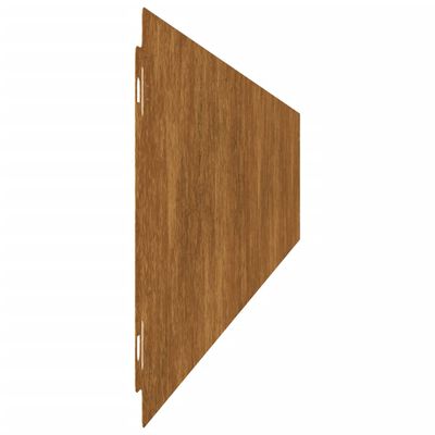 vidaXL 50 db rugalmas corten acél gyepszegély 15 x 103 cm