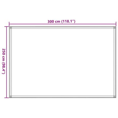 vidaXL világoszöld HDPE sátorszőnyeg 250x300 cm