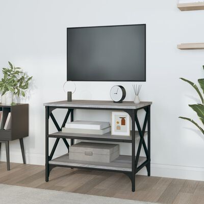 vidaXL szürke sonoma színű szerelt fa TV-szekrény 60x40x50 cm