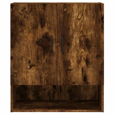 vidaXL füstös tölgyszínű szerelt fa fali szekrény 60 x 31 x 70 cm