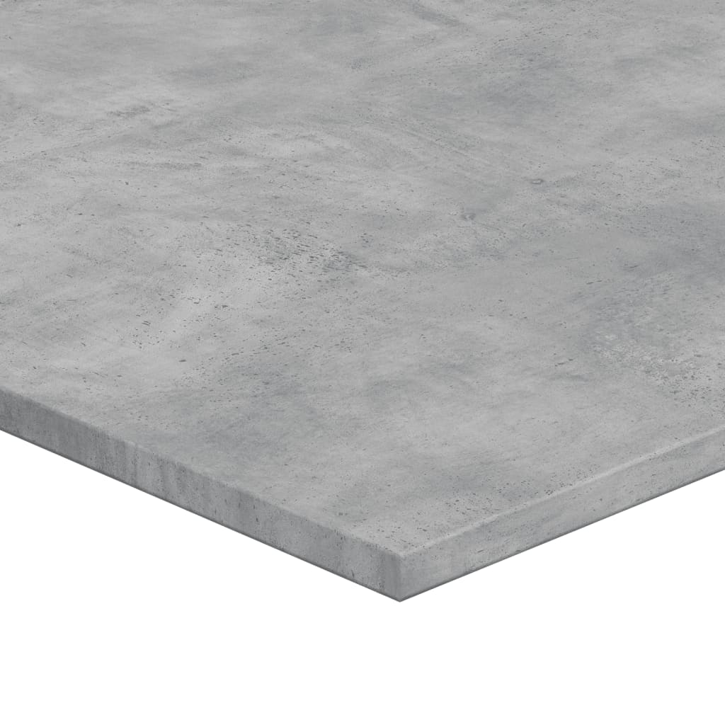 vidaXL 4 db betonszürke szerelt fa könyvespolc 100 x 50 x 1,5 cm