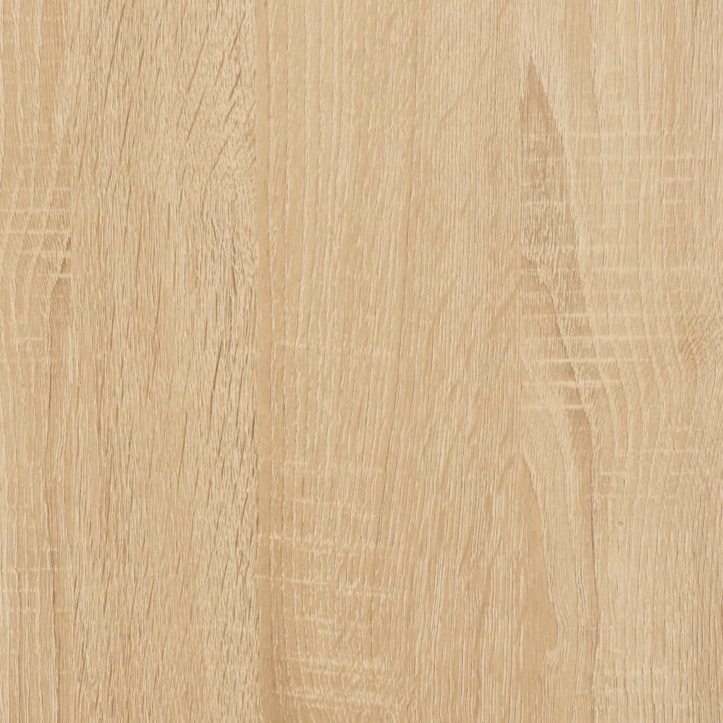 vidaXL sonoma-tölgyszínű szerelt fa dohányzóasztal 90 x 60 x 35 cm