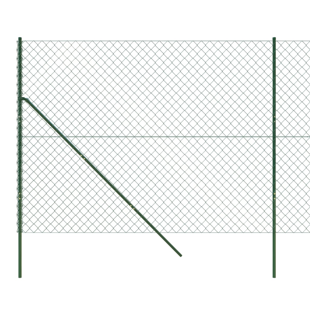 vidaXL zöld drótkerítés 2,2 x 25 m