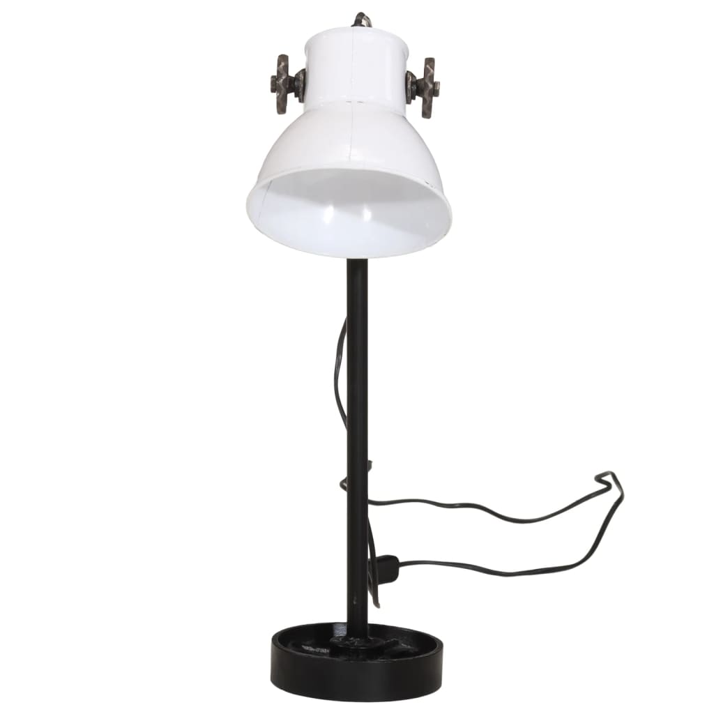 vidaXL fehér asztali lámpa 25 W 15x15x55 cm E27