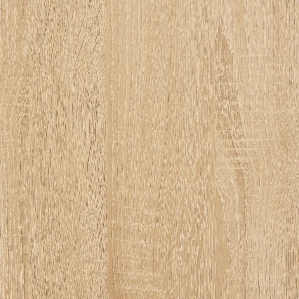 vidaXL 2 db sonoma-tölgyszínű szerelt fa éjjeliszekrény 50x41x65 cm