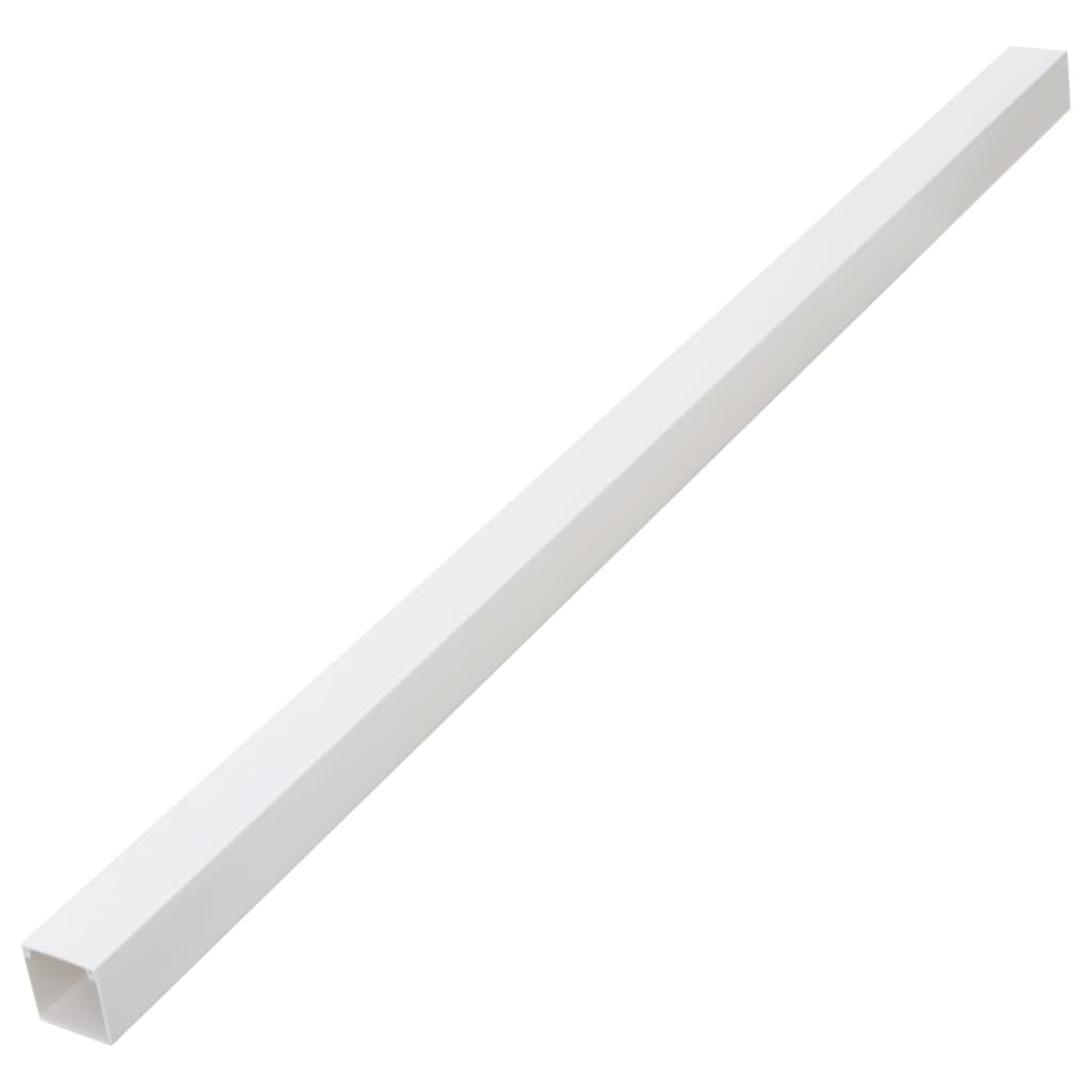 vidaXL PVC kábelcsatornák 100 x 40 mm 30 m