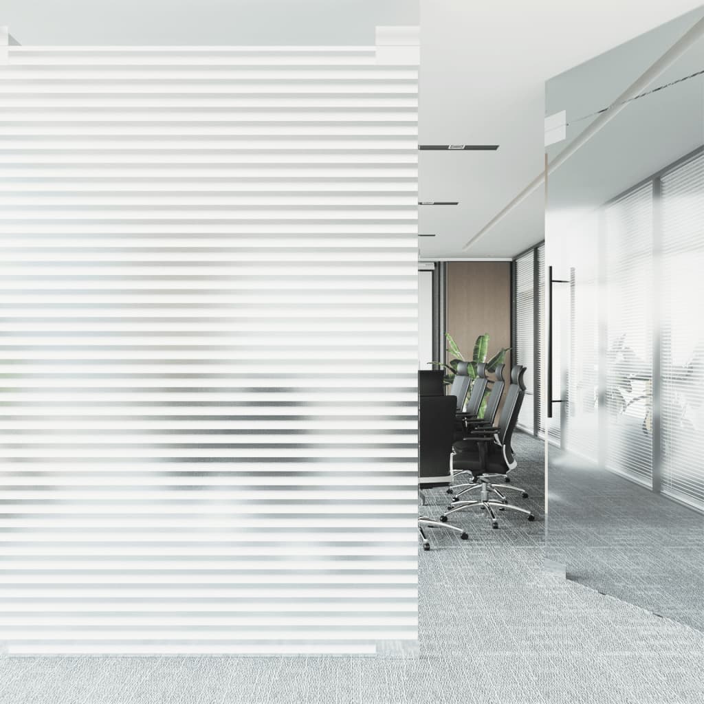 vidaXL matt redőnymintás PVC ablakfólia 60 x 500 cm
