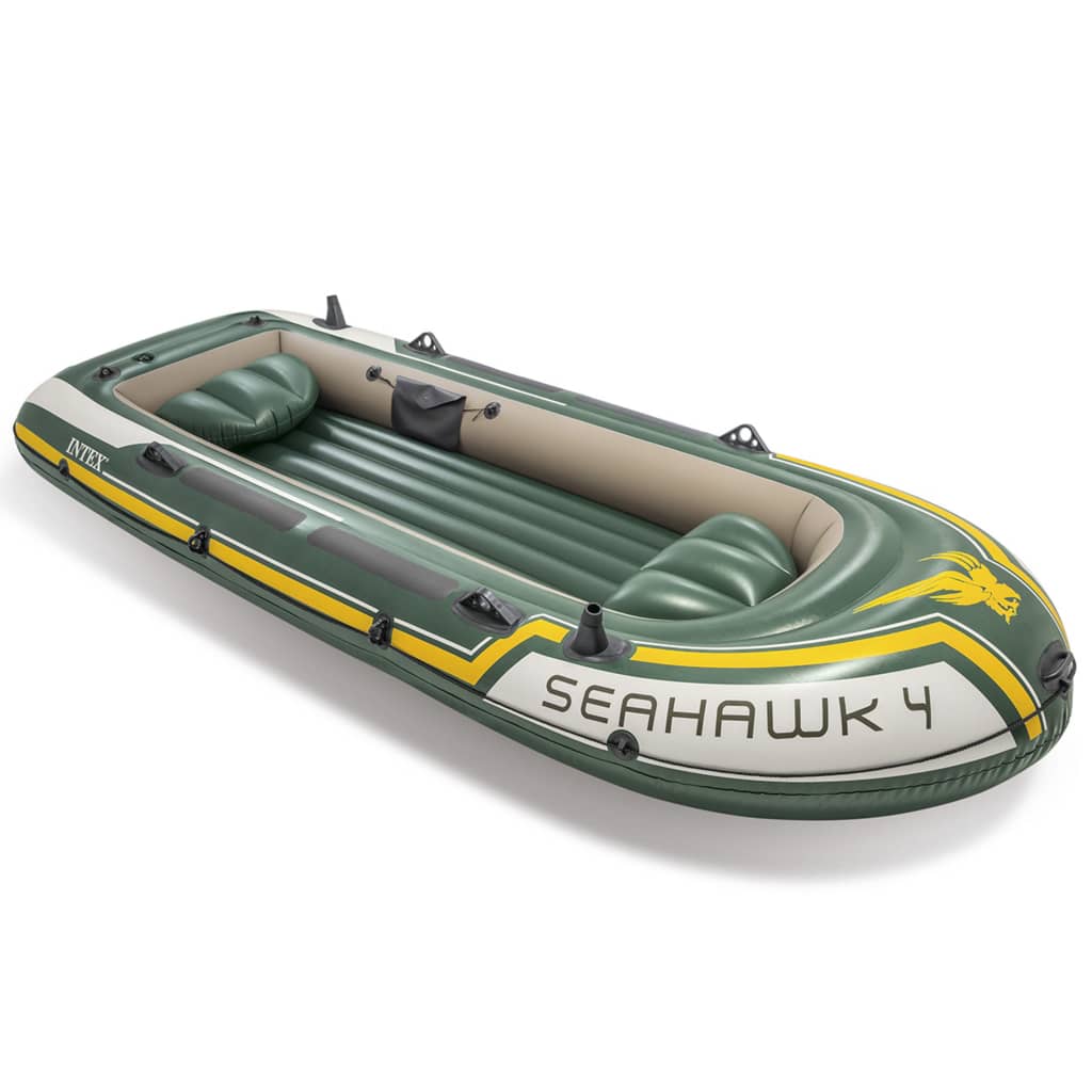 Intex Seahawk 68351NP 4 személyes csónakszett evezőkkel/pumpával