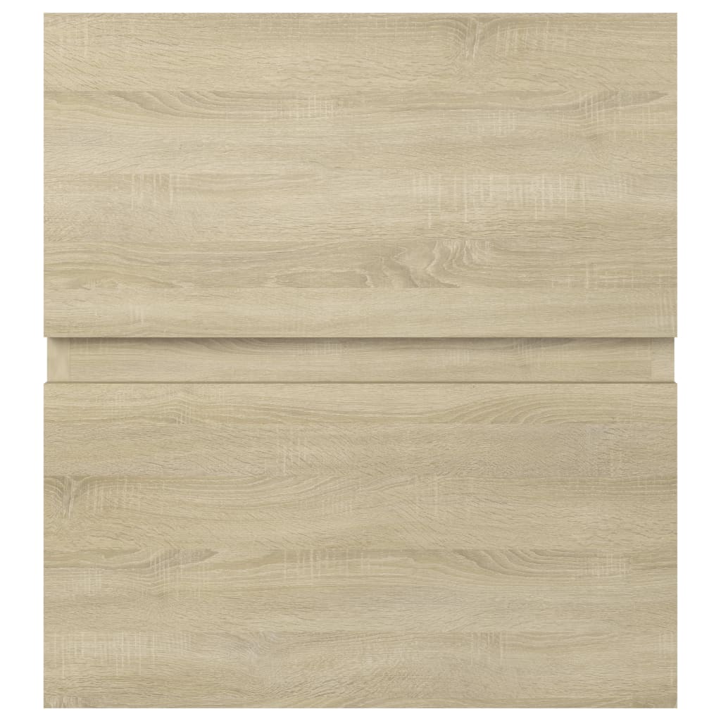 vidaXL sonoma-tölgy színű szerelt fa mosdószekrény 41 x 38,5 x 45 cm