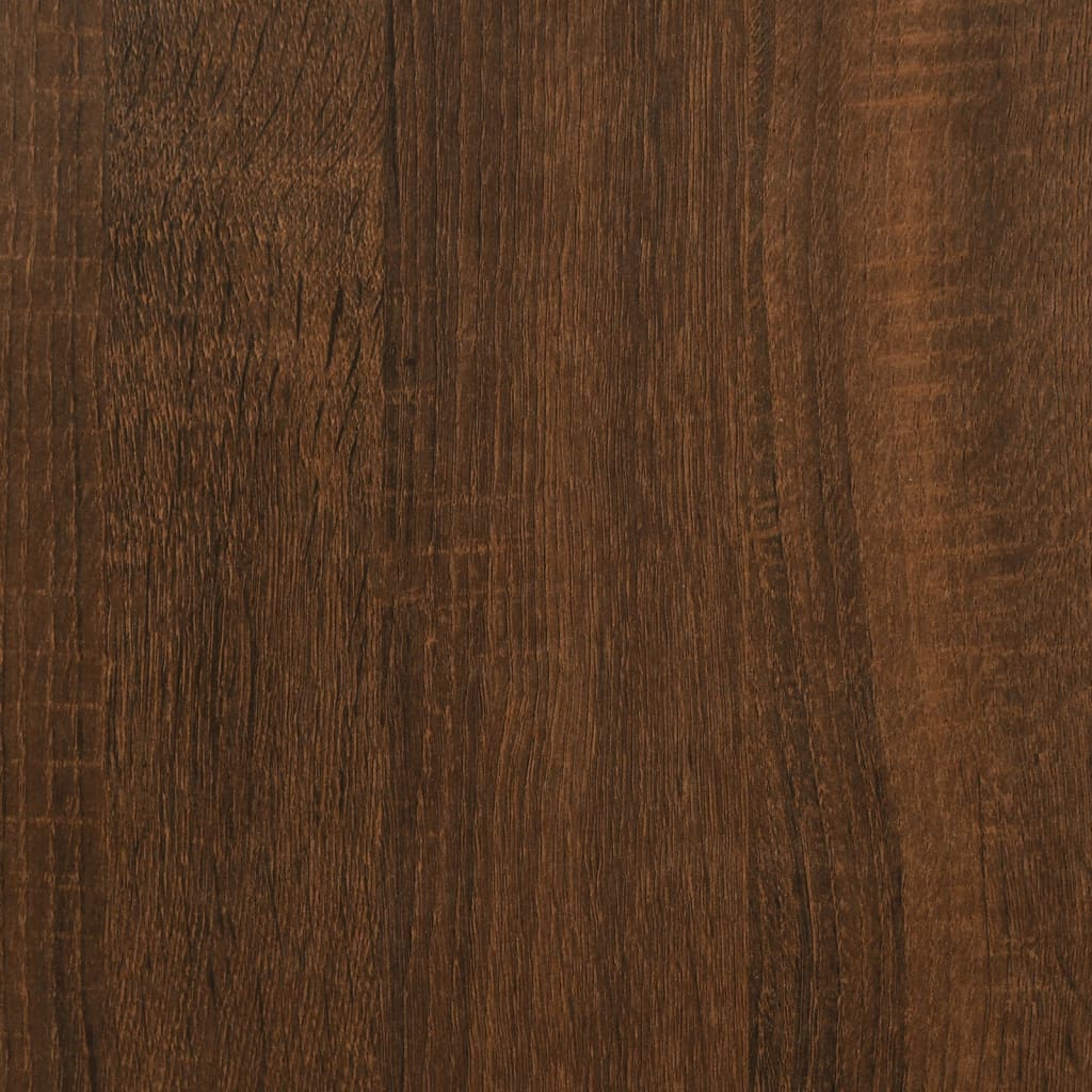vidaXL barna tölgy színű szerelt fa tárolópad 62x42x46 cm