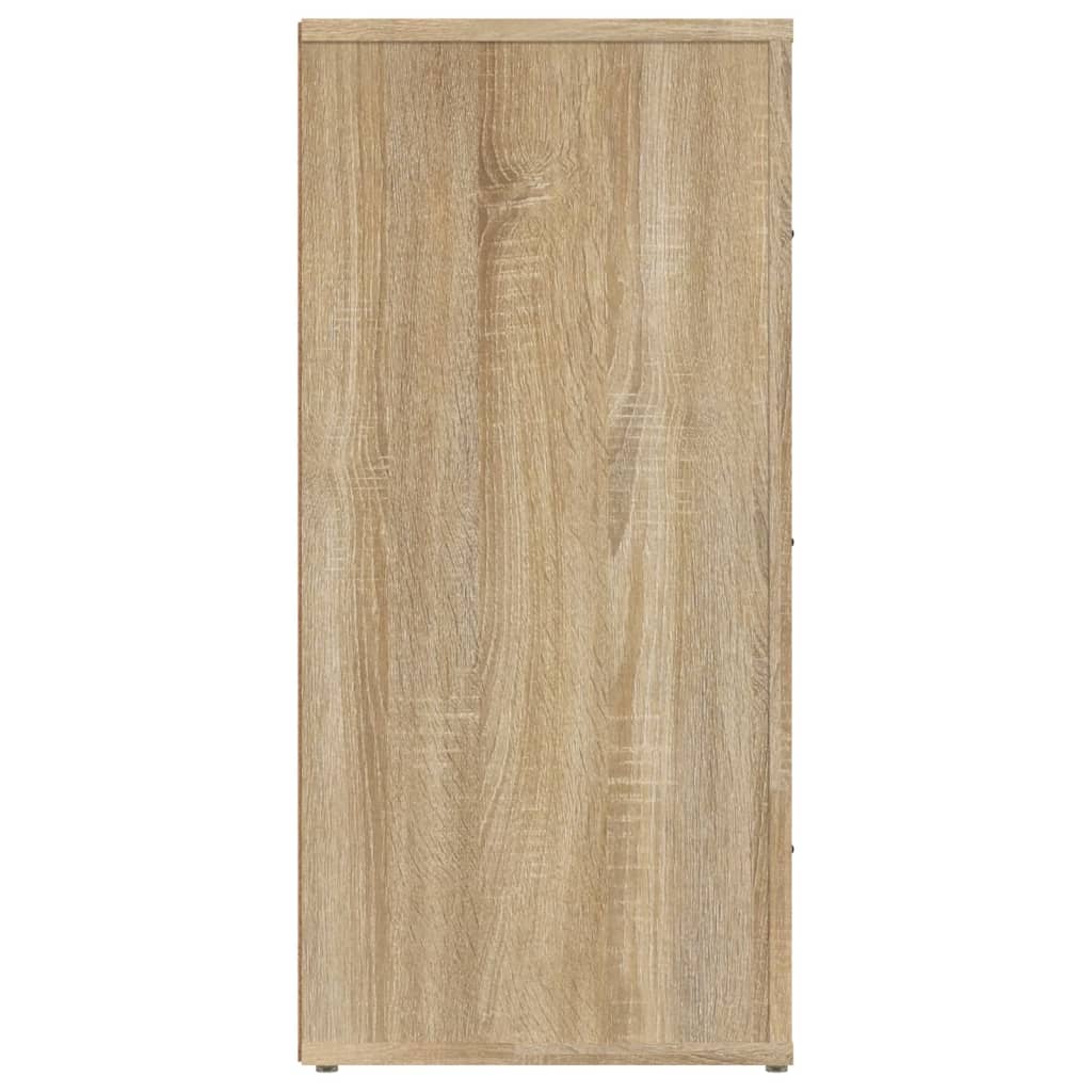 vidaXL sonoma tölgy színű szerelt fa tálalóasztal 40x33x70 cm