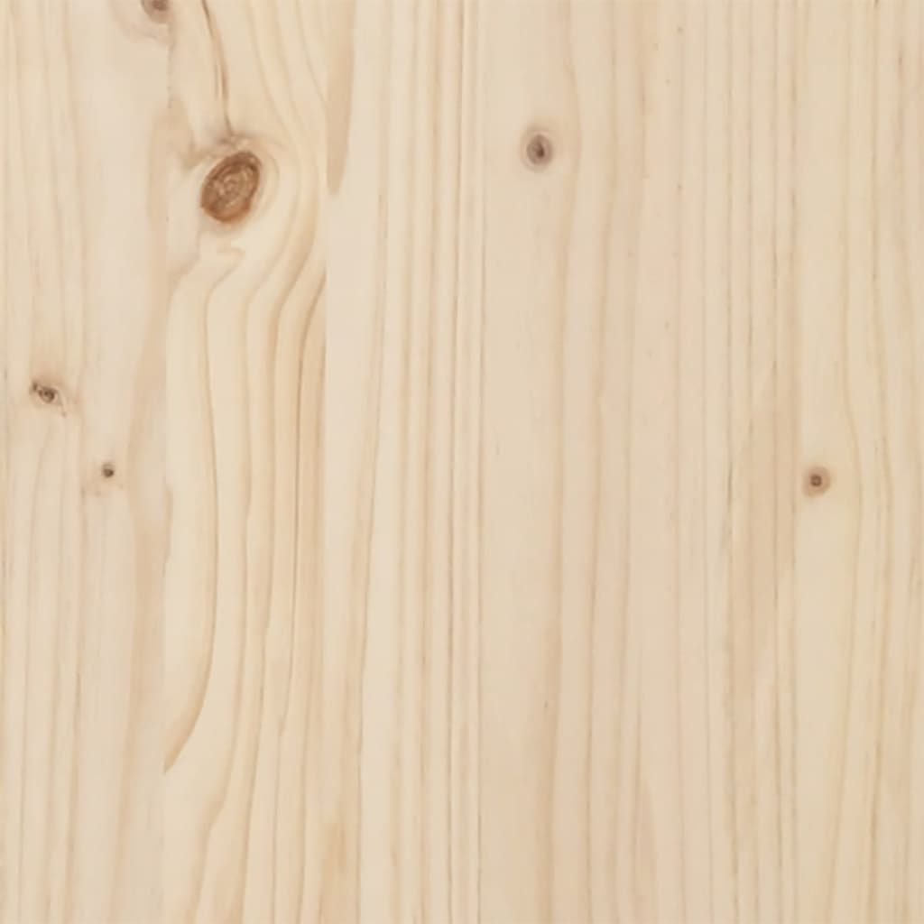 vidaXL tömör fenyőfa fejtámla 120 cm