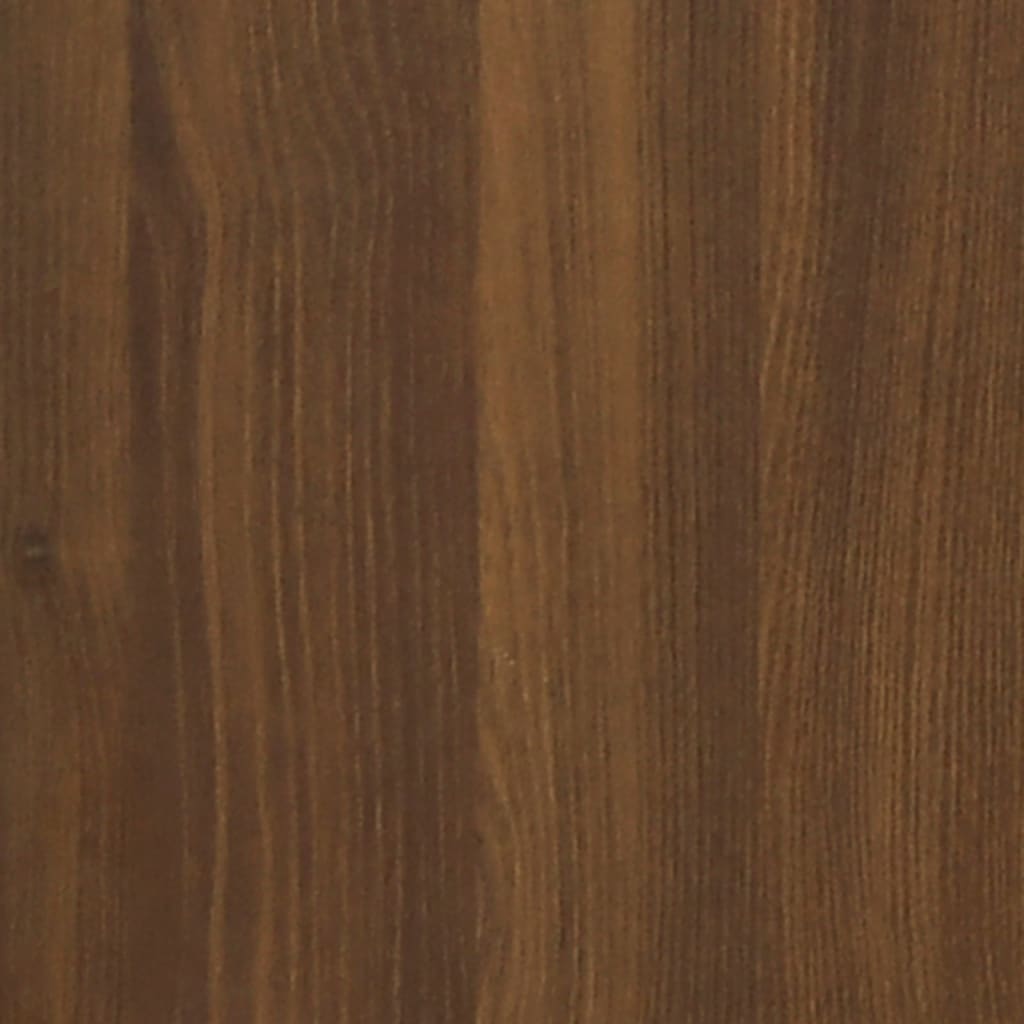 vidaXL barna tölgyszínű szerelt fa cipősszekrény 59 x 17 x 169 cm