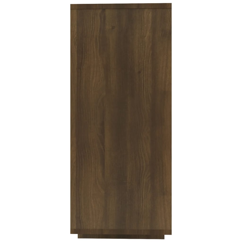 vidaXL barna tölgyszínű szerelt fa tálalószekrény 100 x 33 x 75 cm