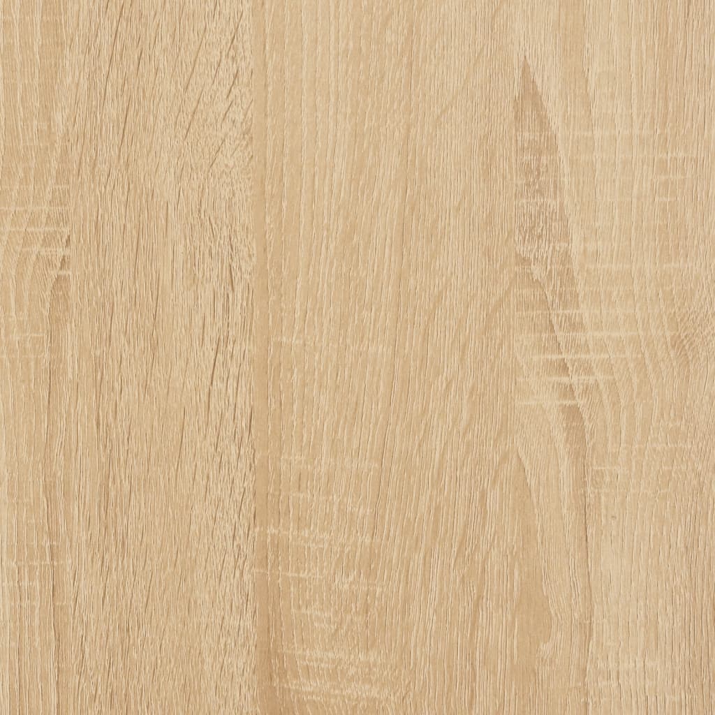 vidaXL sonoma-tölgyszínű szerelt fa dohányzóasztal 89,5x28x76 cm
