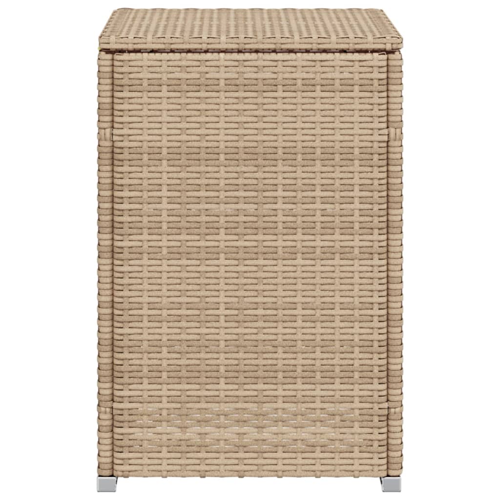 vidaXL bézs polyrattan propántartály borító asztal 40 x 40 x 60 cm