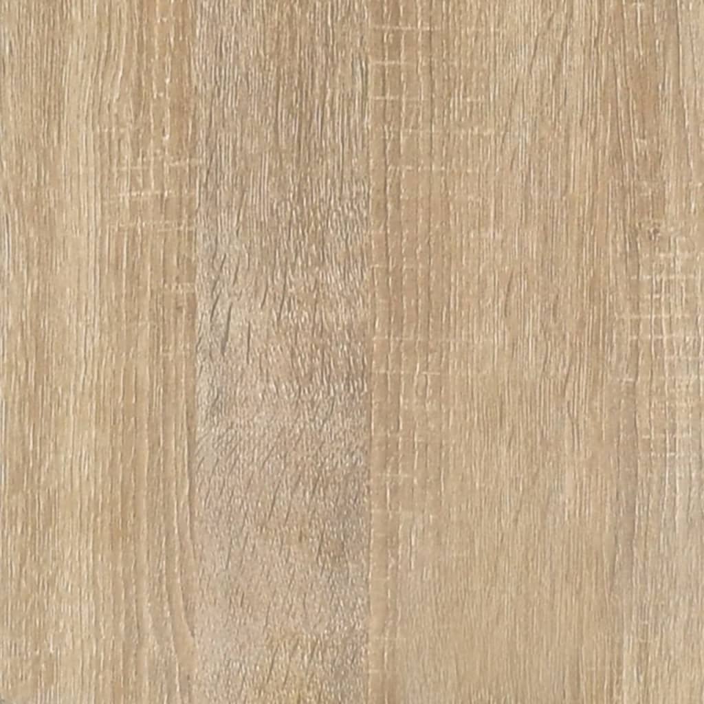 vidaXL sonoma-tölgy színű szerelt fa magasszekrény 69,5x32,5x180 cm
