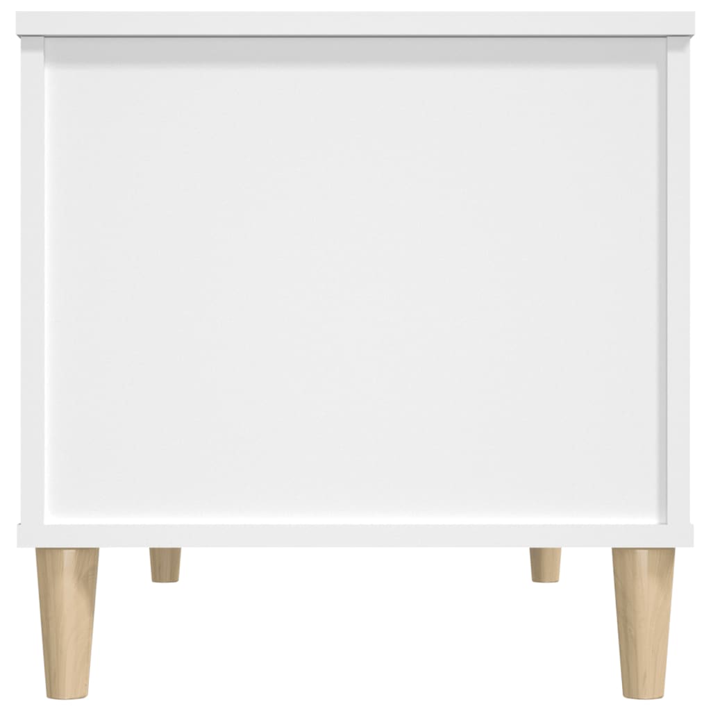 vidaXL fehér szerelt fa dohányzóasztal 90x44,5x45 cm