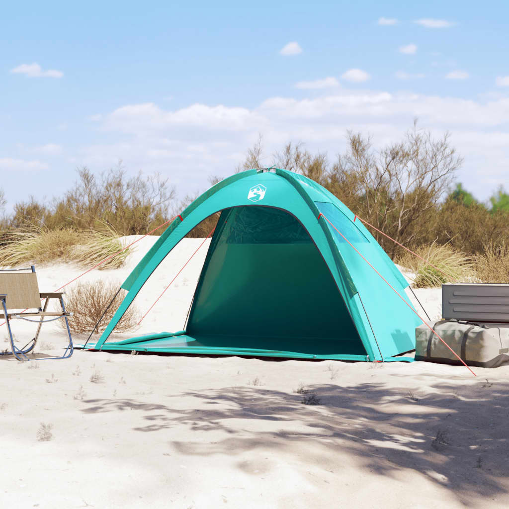 vidaXL tengerzöld vízálló strandsátor