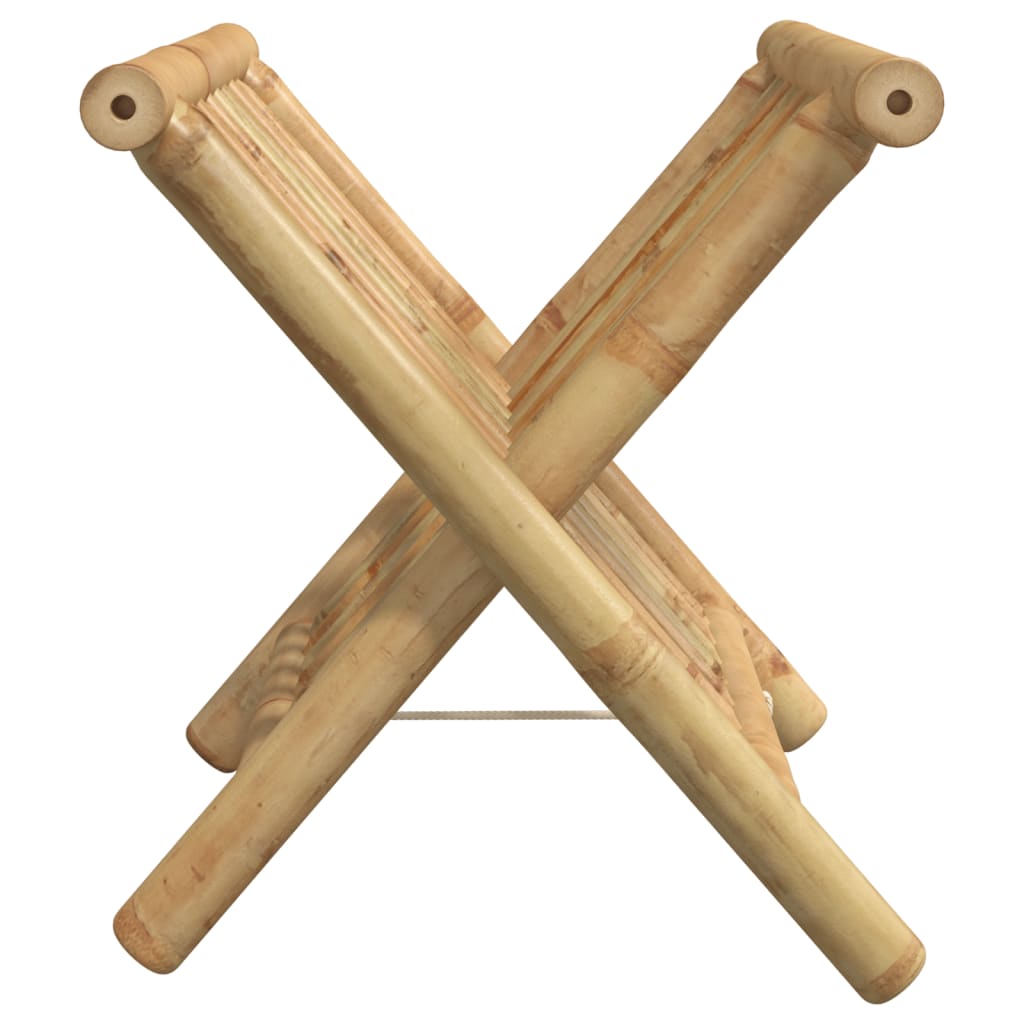 vidaXL bambusz újságtartó állvány 42 x 30,5 x 34,5 cm