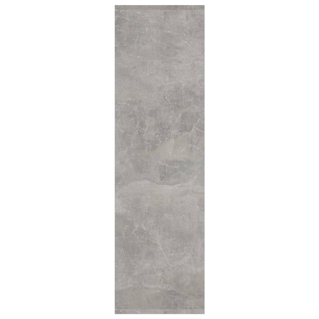 vidaXL betonszürke szerelt fa könyvszekrény/térelválasztó 60x30x103 cm