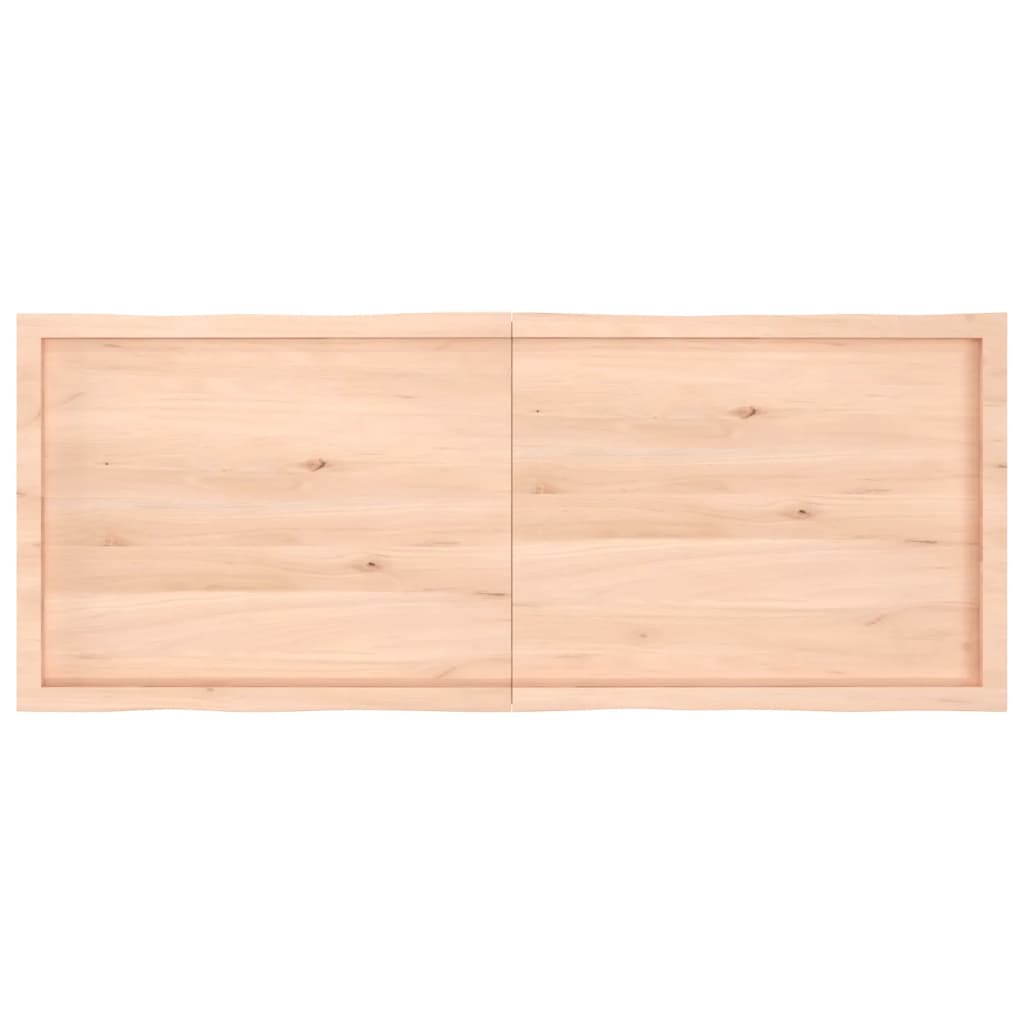 vidaXL kezeletlen tömör fa asztallap 160x60x(2-6) cm