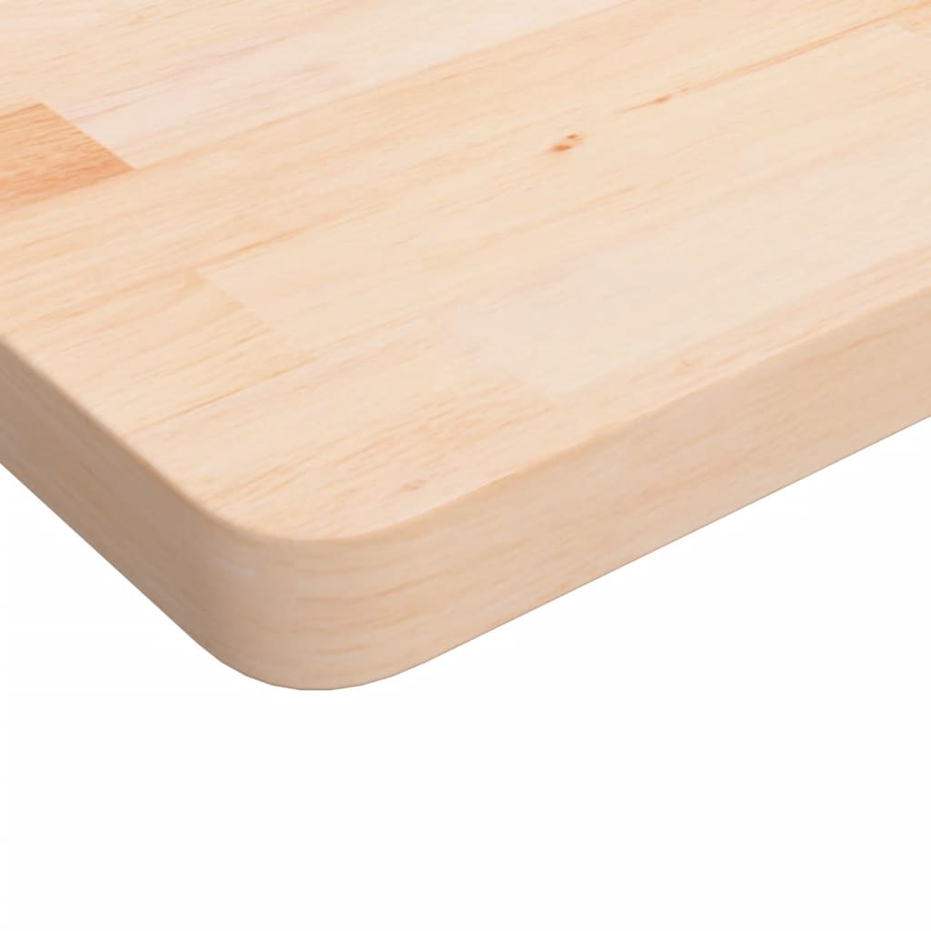 vidaXL kezeletlen tömör tölgyfa asztallap 80x80x4 cm