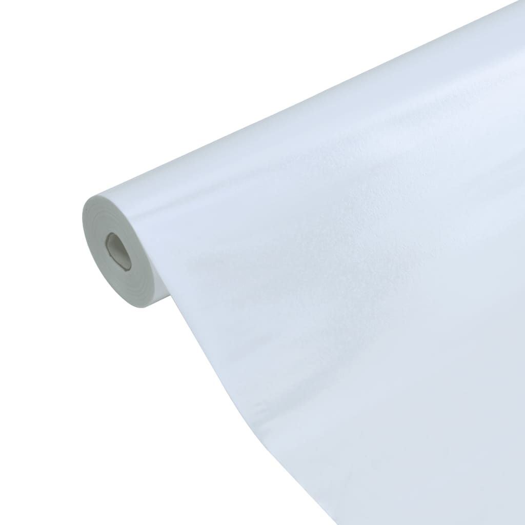 vidaXL 3 db matt átlátszó fehér PVC statikus ablakfólia