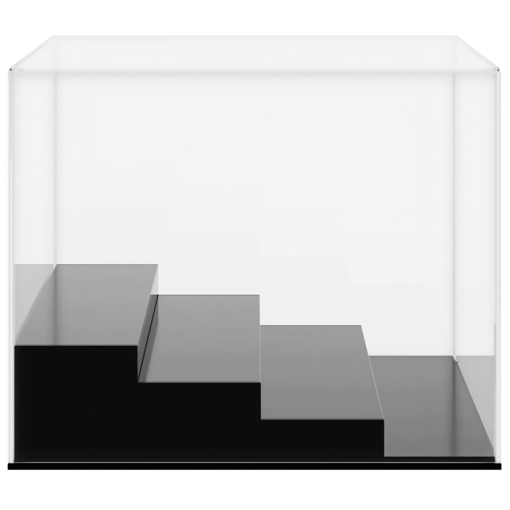 vidaXL átlátszó akril bemutatódoboz 24 x 16 x 13 cm
