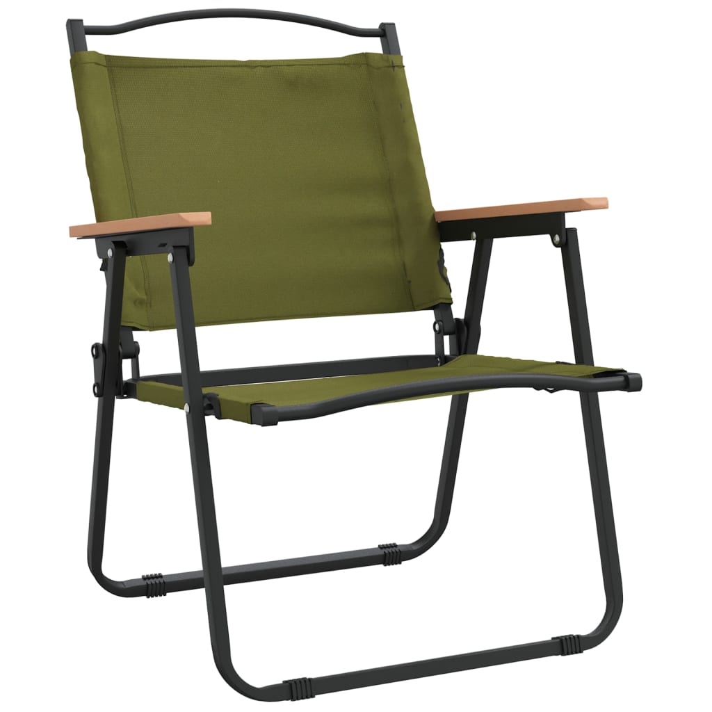 vidaXL 2 db zöld oxford szövet camping szék 54x55x78 cm