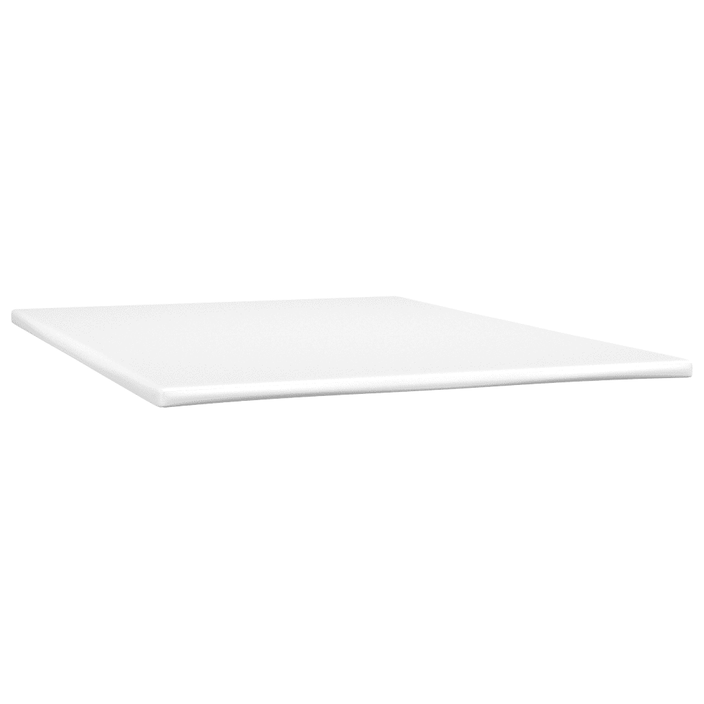 vidaXL sötétzöld bársony rugós és LED-es ágy matraccal 140x190 cm