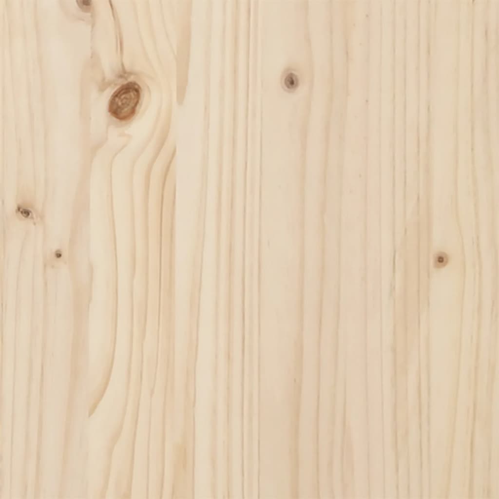 vidaXL tömör fenyőfa ágykeret 180 x 200 cm