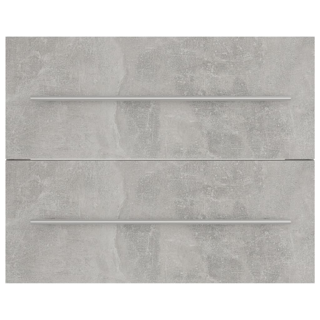 vidaXL betonszürke szerelt fa mosdószekrény 60 x 38,5 x 48 cm
