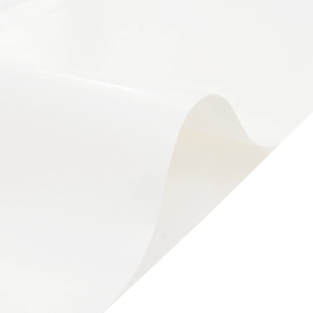 vidaXL fehér ponyva 1 x 2,5 m 650 g/m²