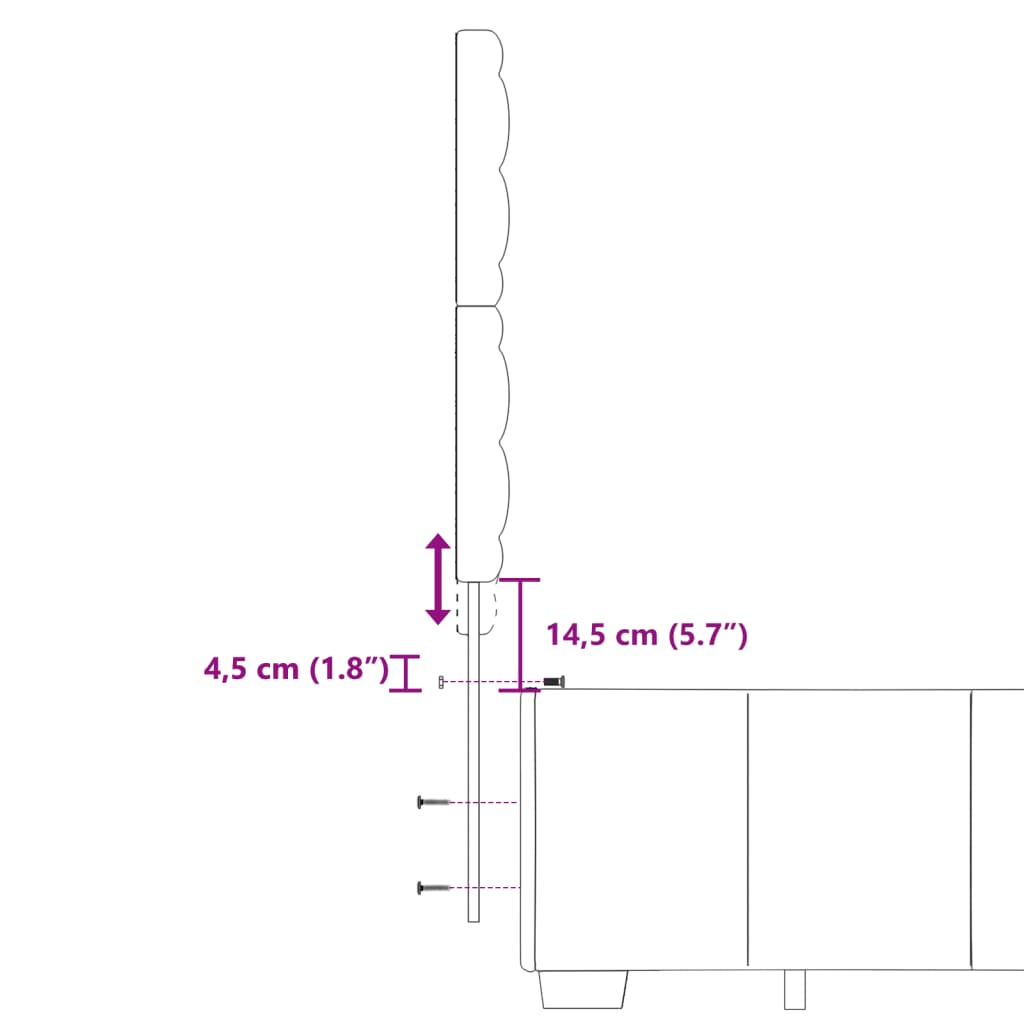 vidaXL fekete szövet rugós ágy matraccal 120 x 200 cm