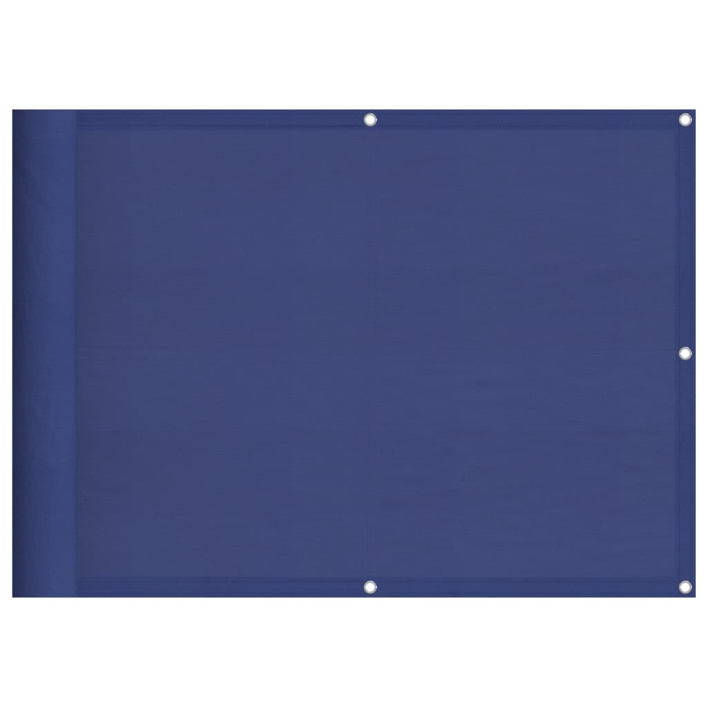 vidaXL kék 100% oxford poliészter erkélyparaván 75 x 800 cm