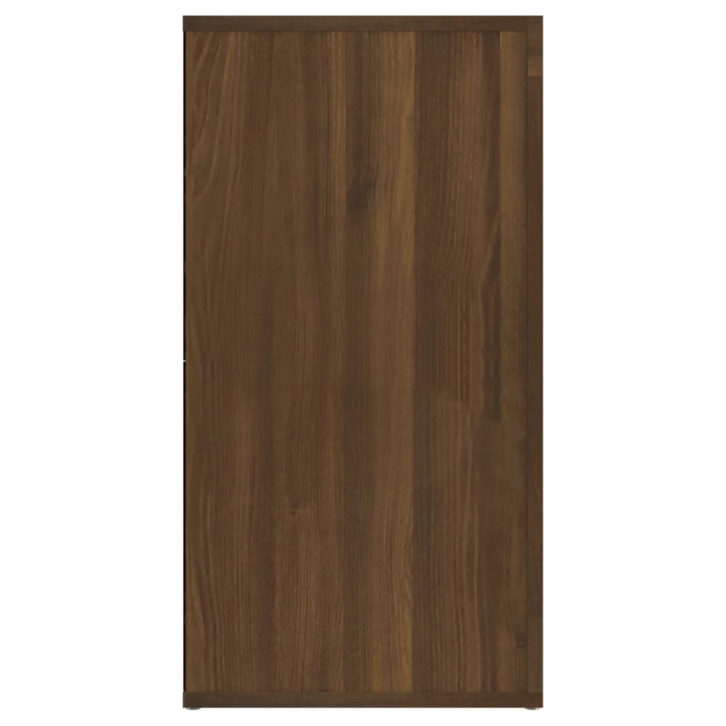 vidaXL barna tölgy színű szerelt fa tálalószekrény 120 x 36 x 69 cm