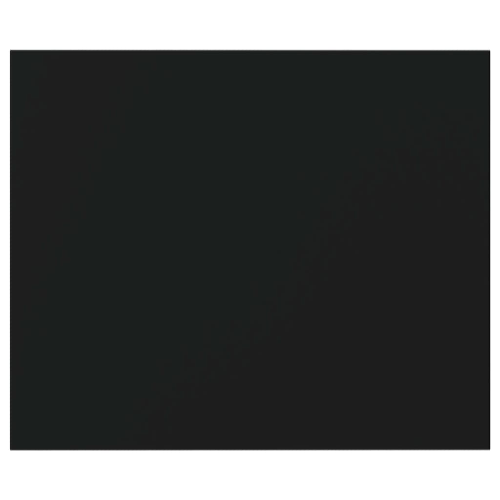 vidaXL 4 db fekete szerelt fa könyvespolc 60 x 50 x 1,5 cm
