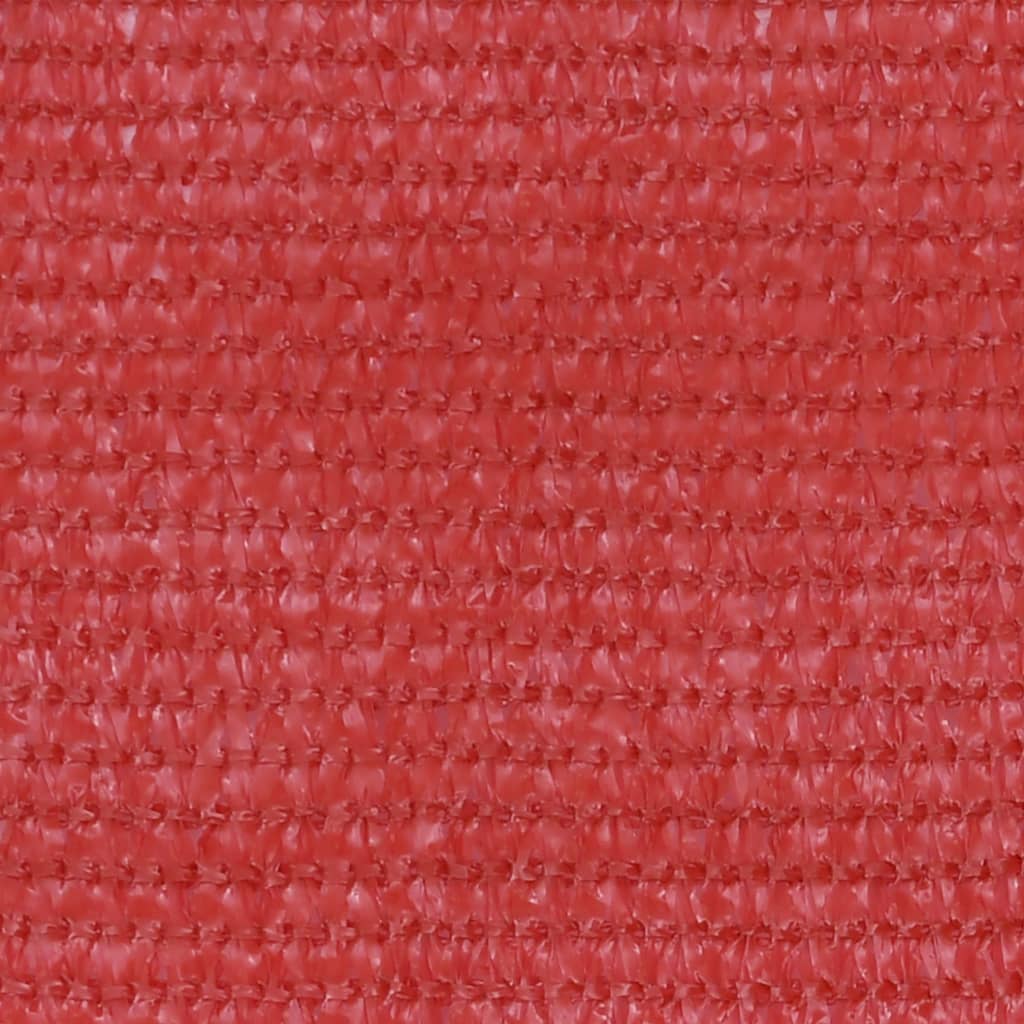 vidaXL piros HDPE erkélytakaró 90 x 500 cm